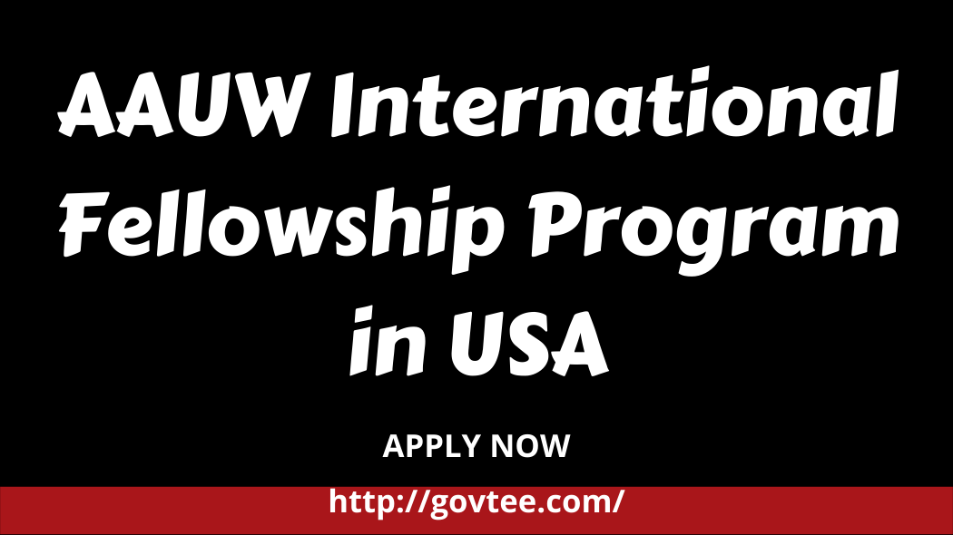 AAUW International Fellowship Program in USA