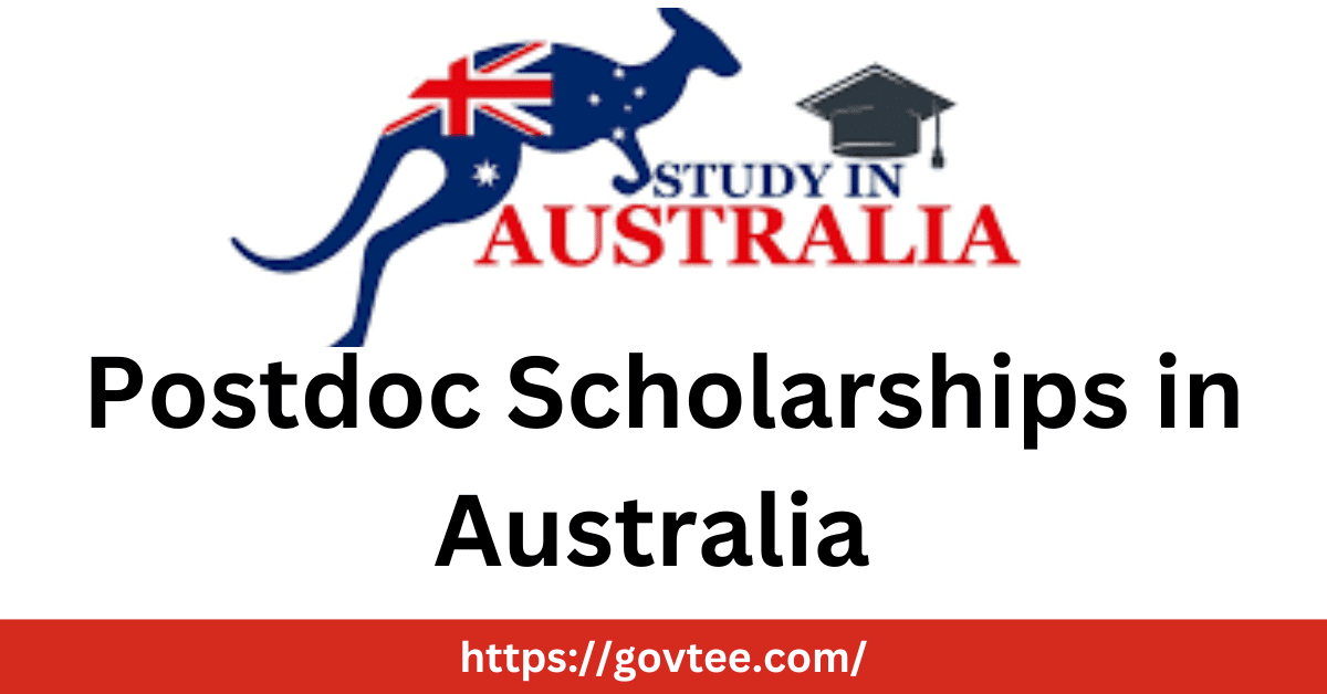 Postdoc Scholarships in Australia