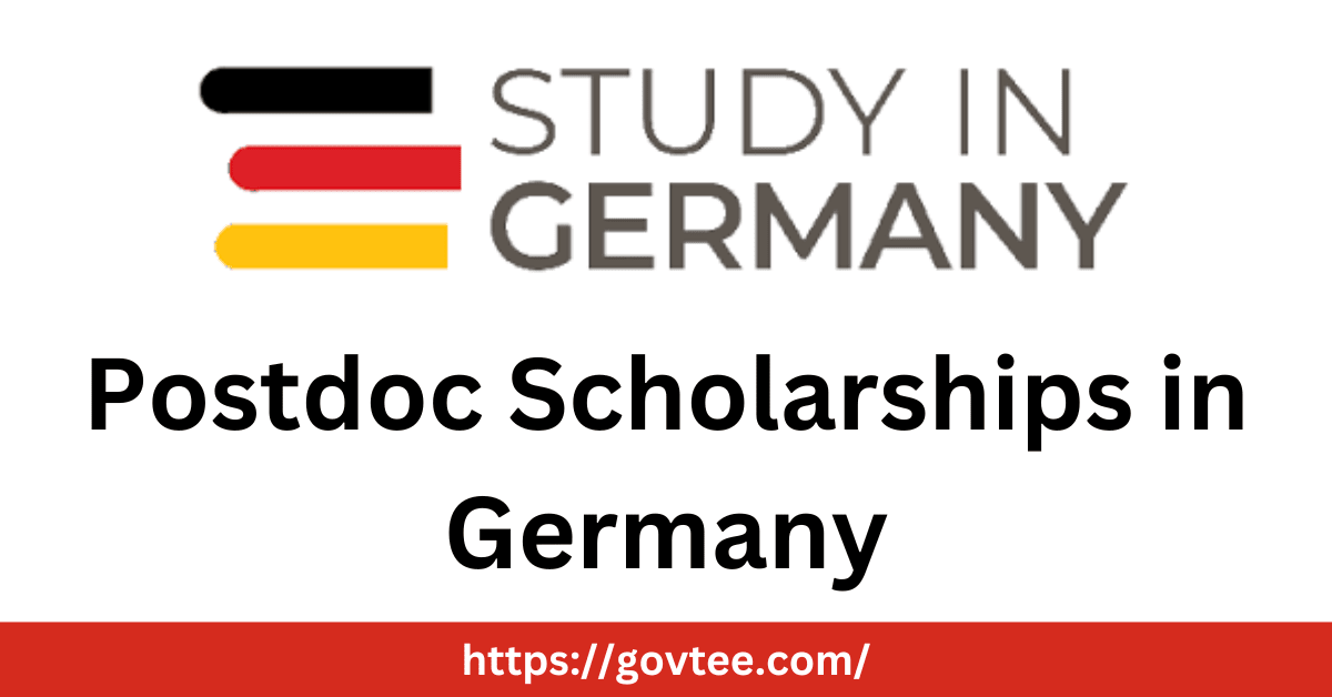 Postdoc Scholarships in Germany