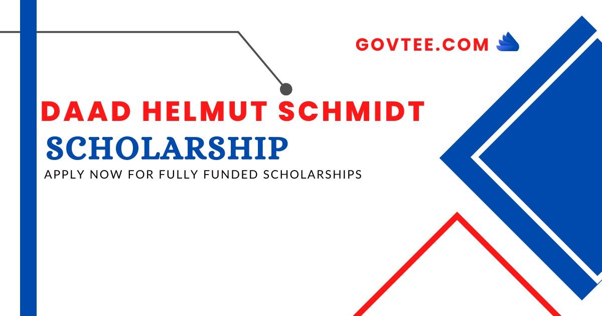 DAAD Helmut Schmidt Scholarship 2024 Germany (Fully Funded)