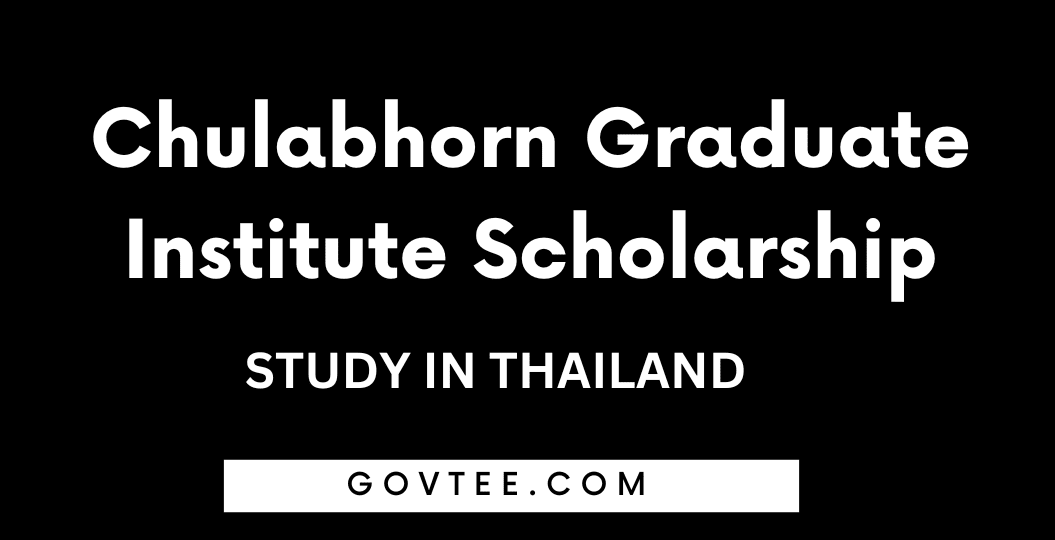 Chulabhorn Graduate Institute Scholarship