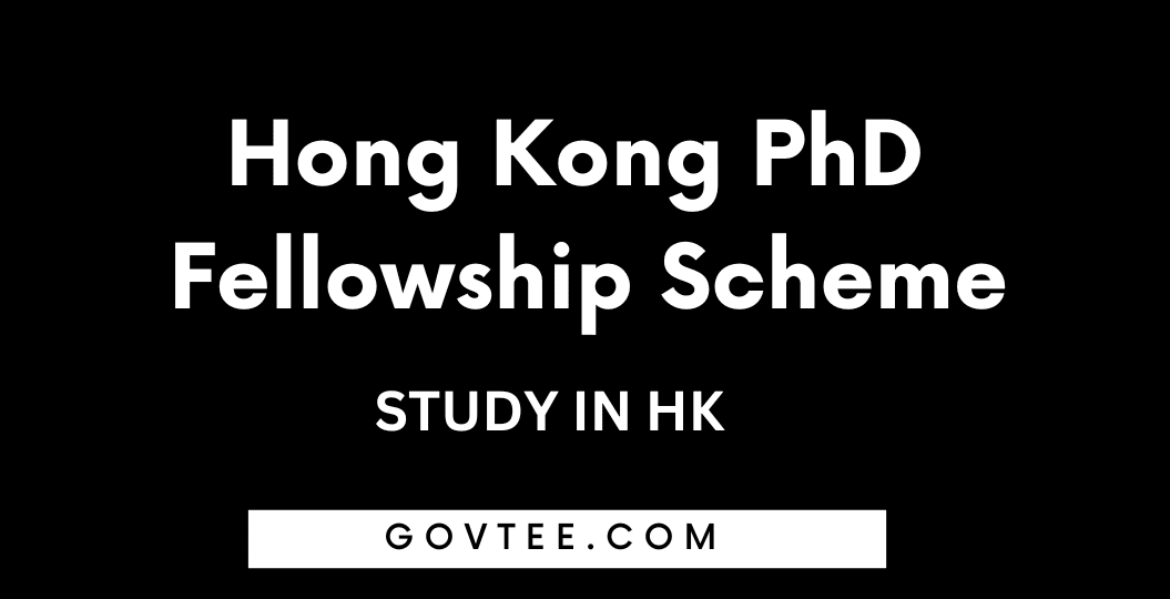 Hong Kong PhD Fellowship Scheme