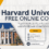 Harvard University Free Online Courses 2025 | Apply Online