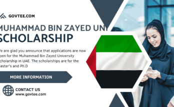 Muhammad Bin Zayed University Scholarship