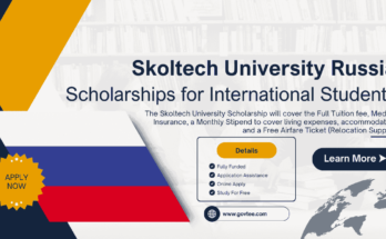 Skoltech University Scholarship